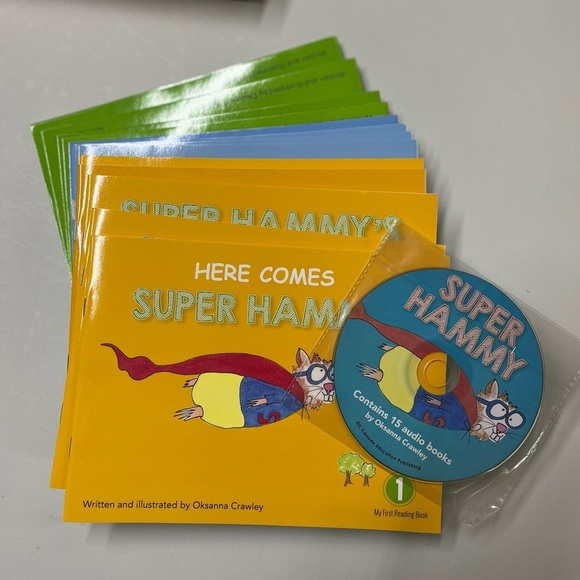 New Super Hammy Boxed Set - My First Reading Series 15 Book + 1 CD Pack Ages 4-6 - Picture 5 of 6